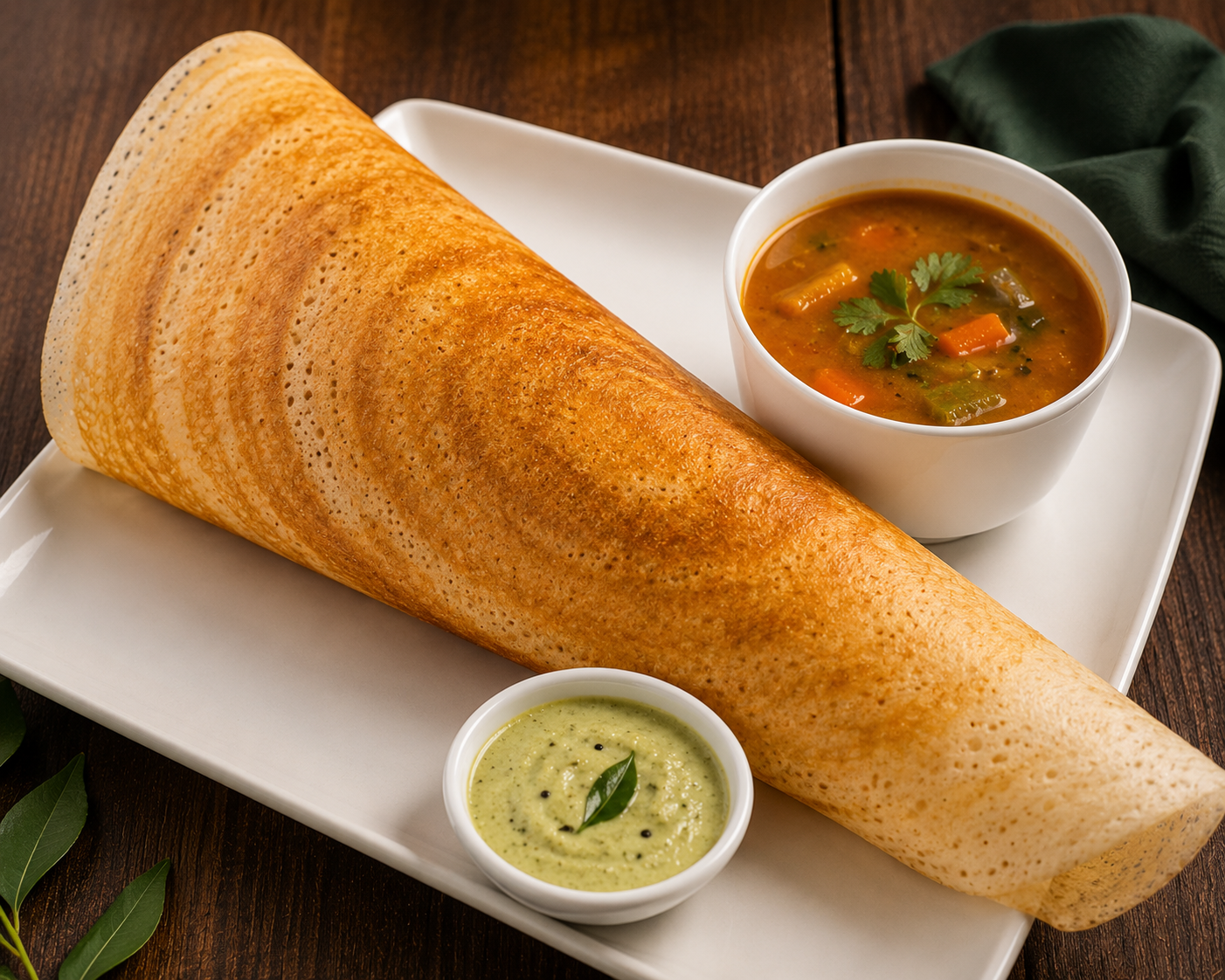 Plain dosa (no potato)