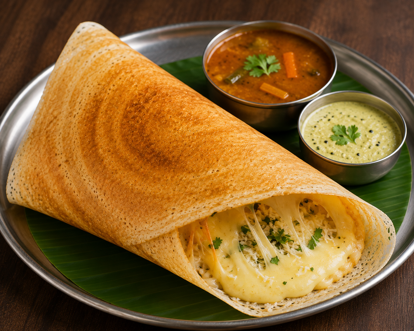 Cheese dosa