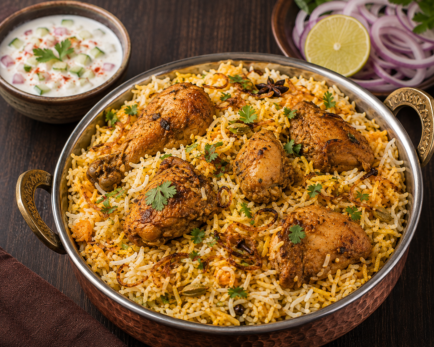 Chicken dum biryani