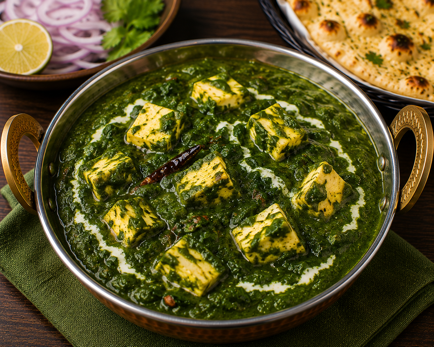Palak paneer