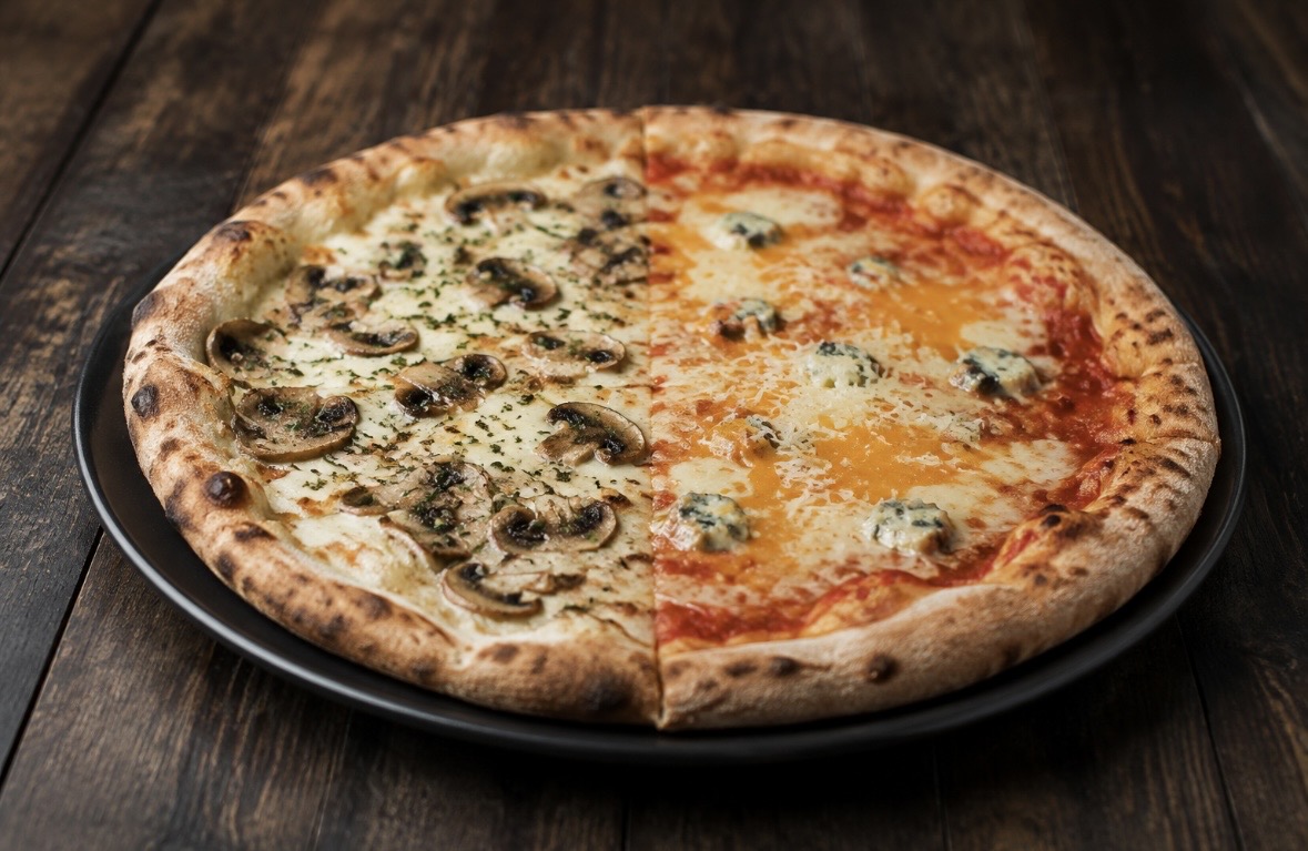 Mushroom & Herbs + Four Cheese