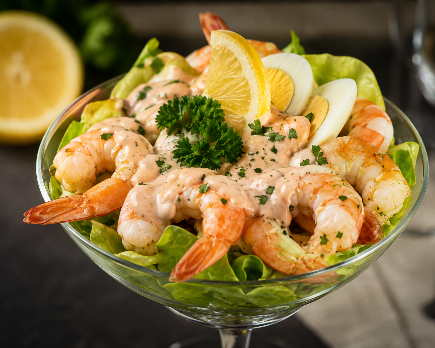 Prawns cocktail
