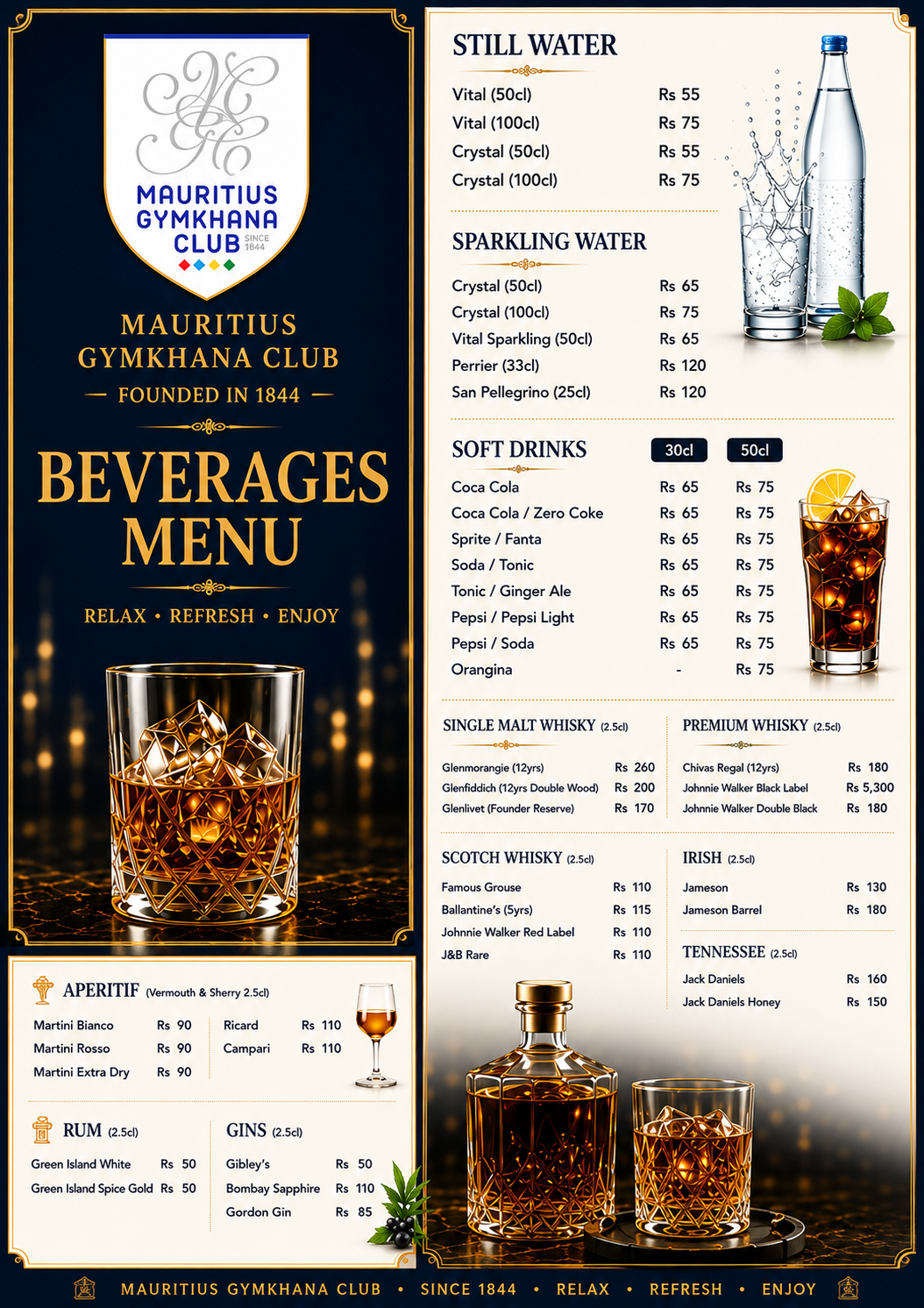 Beverage List MGC