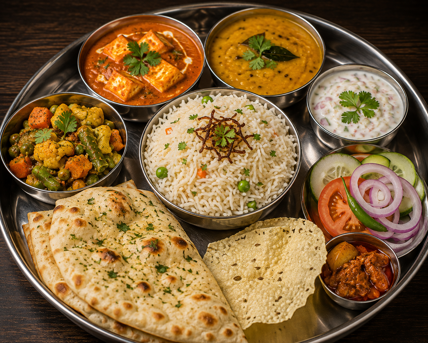 Veg thali