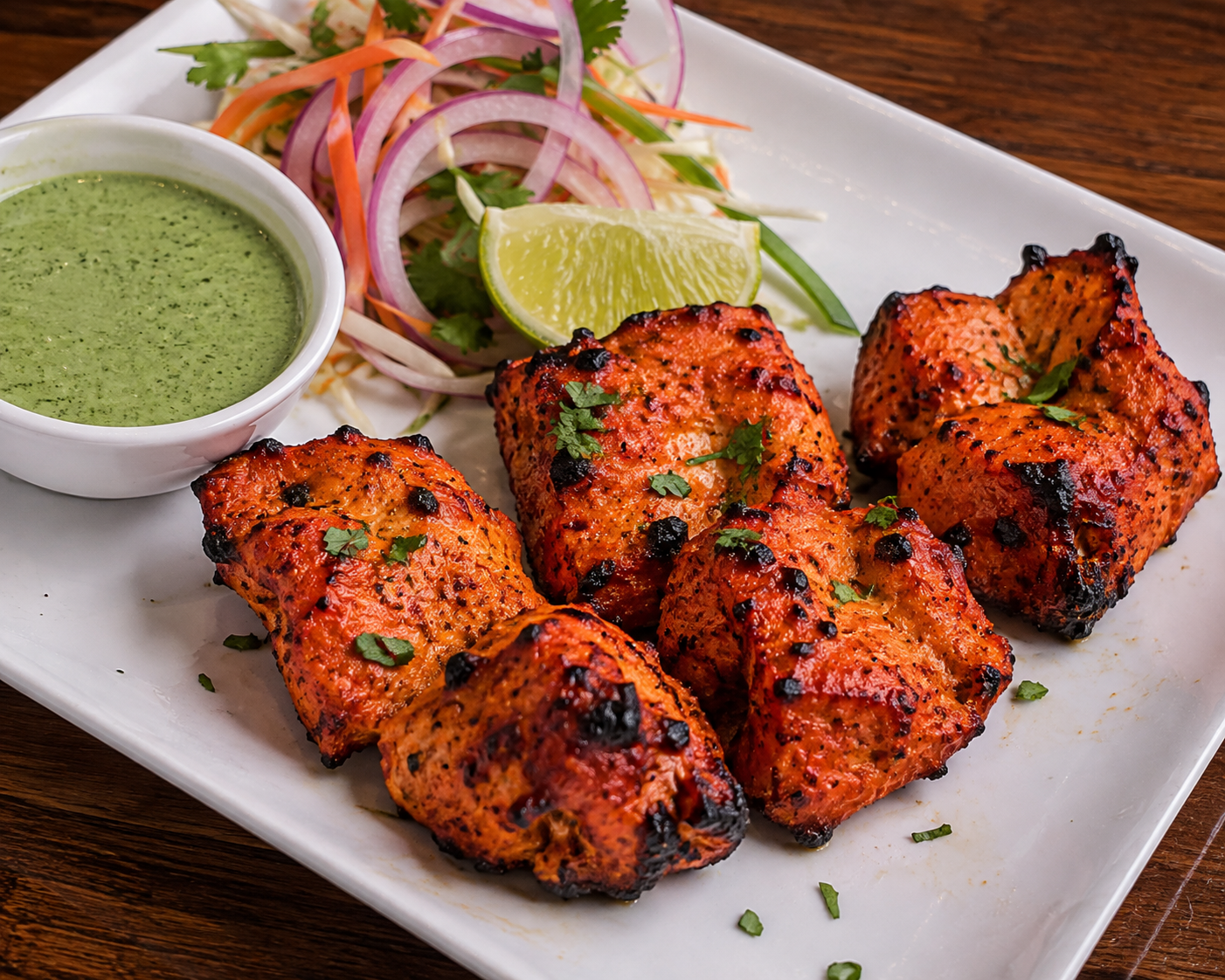Tandoori chicken tikka