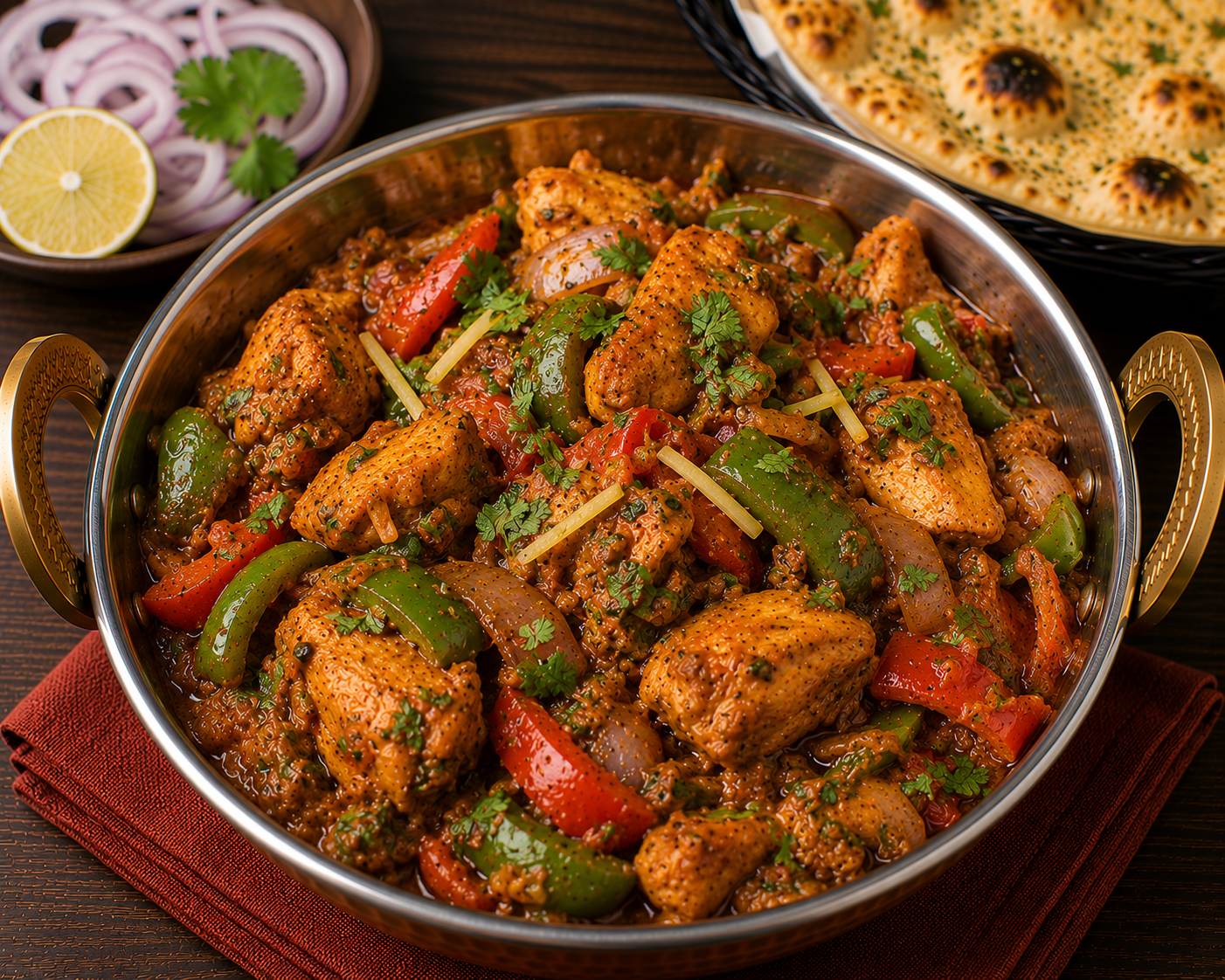 Kadhai chicken