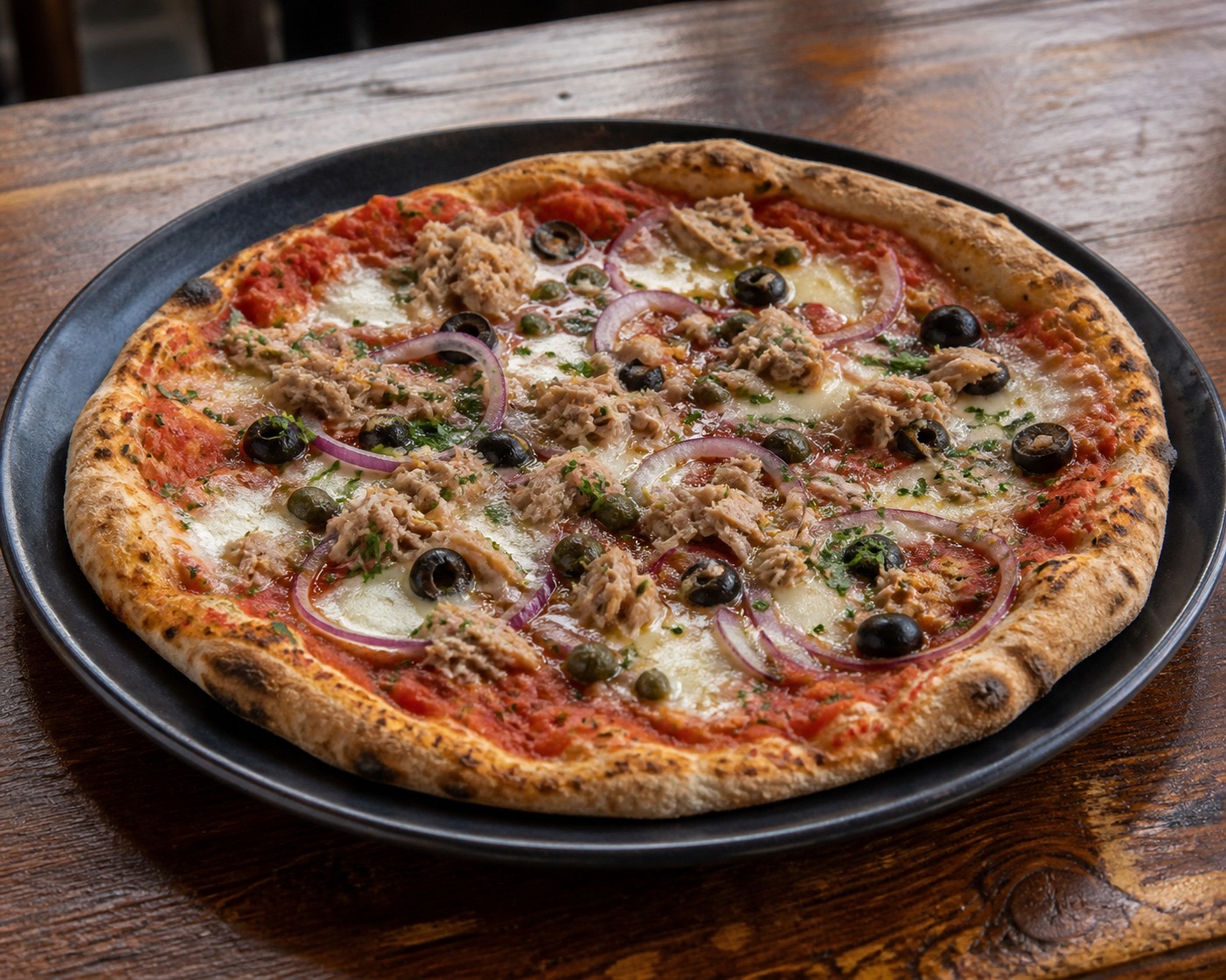 Tuna Fish Pizza