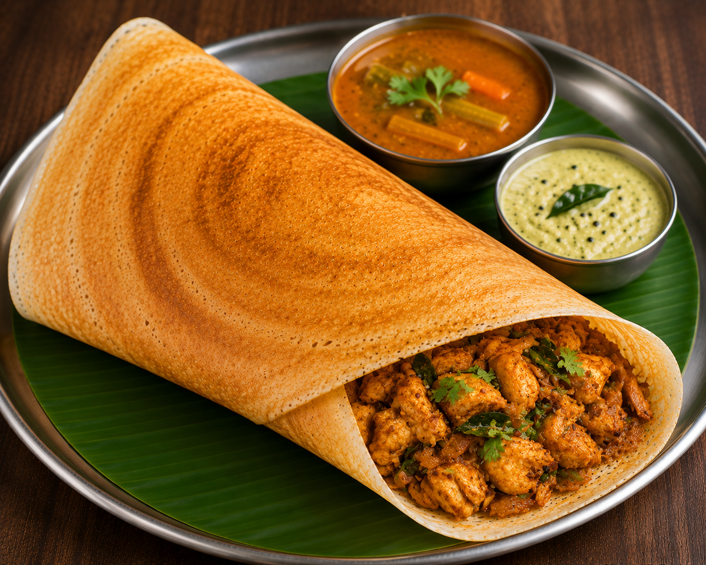 Chicken dosa